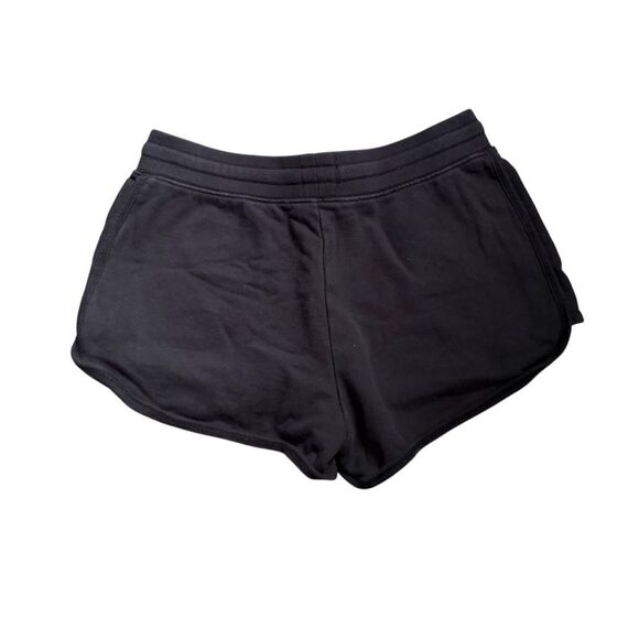 Life is good black fleece lined sweat-shorts - Picture 3 of 4